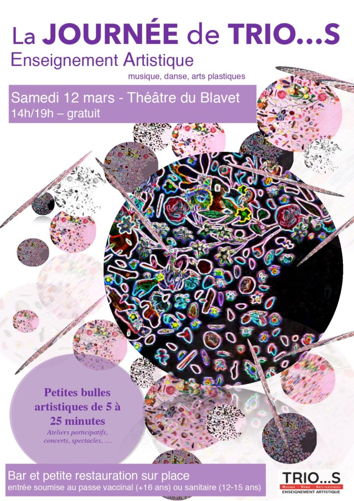 Visuel de la journée de TRIO…S – samedi 12 mars