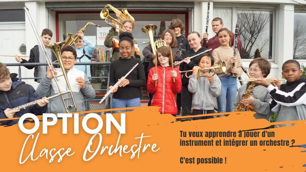 Orchestre au collège Paul Langevin